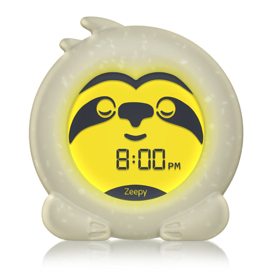 Zeepy Toddler Sleep Trainer Clock - Slumber the Sloth
