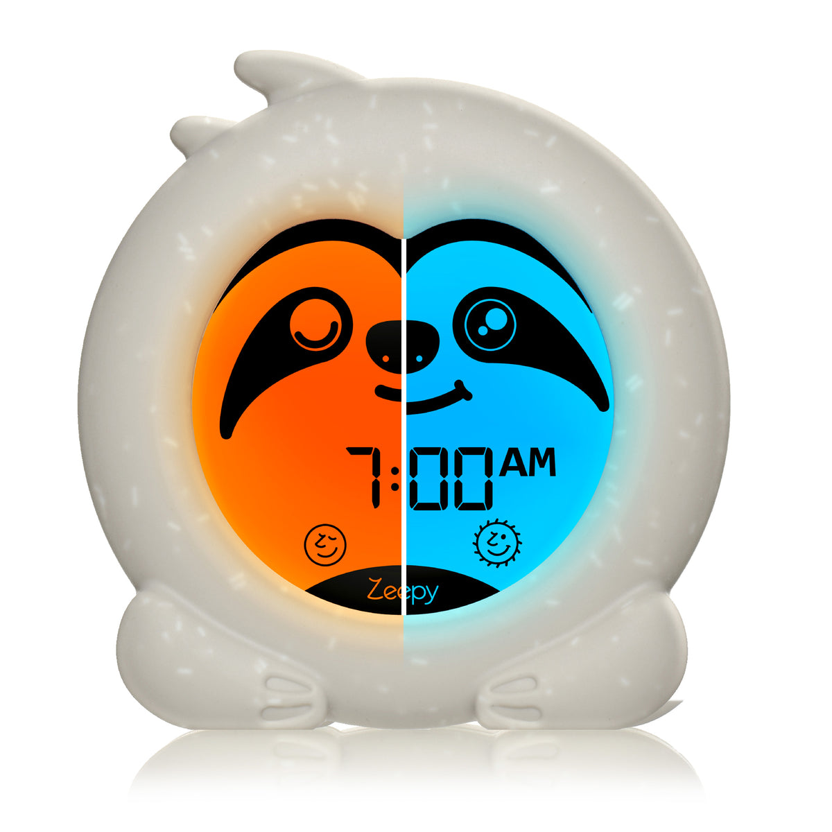 Zeepy 2 Phase Toddler Sleep Training Clock, USB Power - Slumber the Sloth